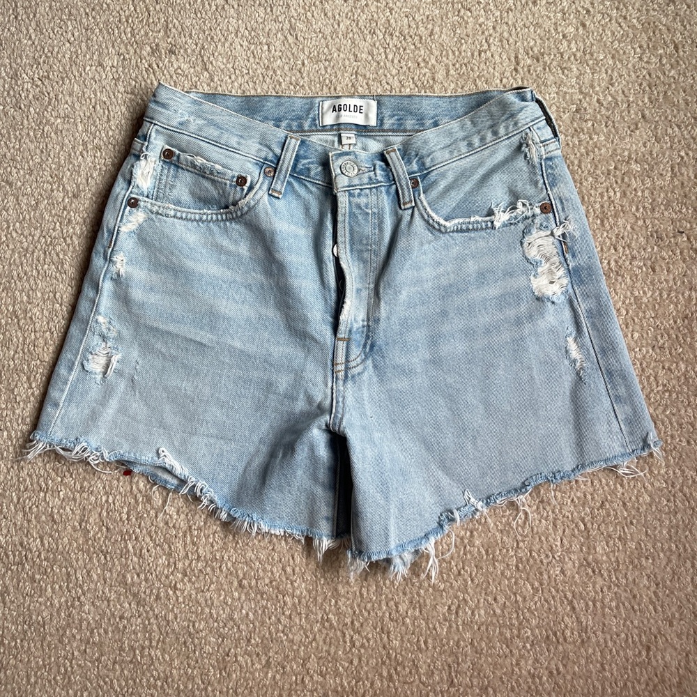 Agolde Parker Long Shorts